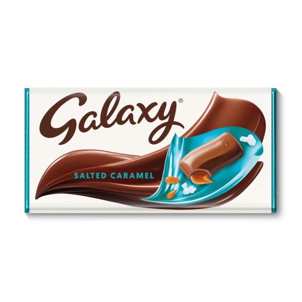 GALAXY Salted Caramel Chocolate Bar 135g