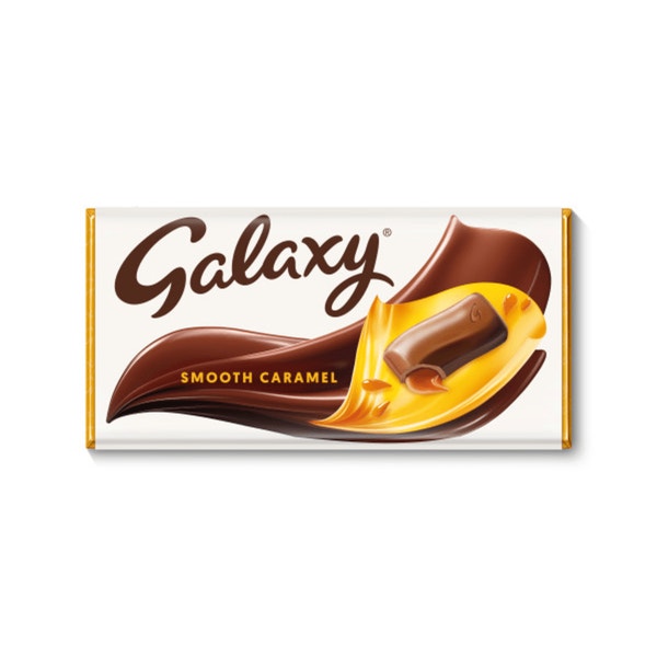 GALAXY Smooth Caramel Chocolate Bar 135g