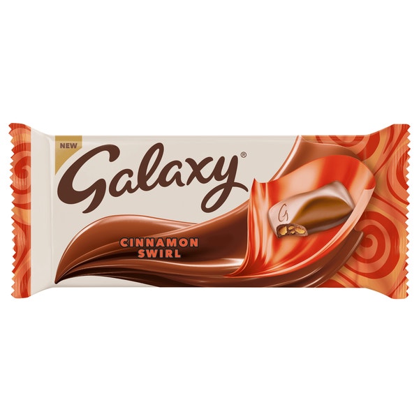 GALAXY Cinnamon Swirl Chocolate Bar 160g