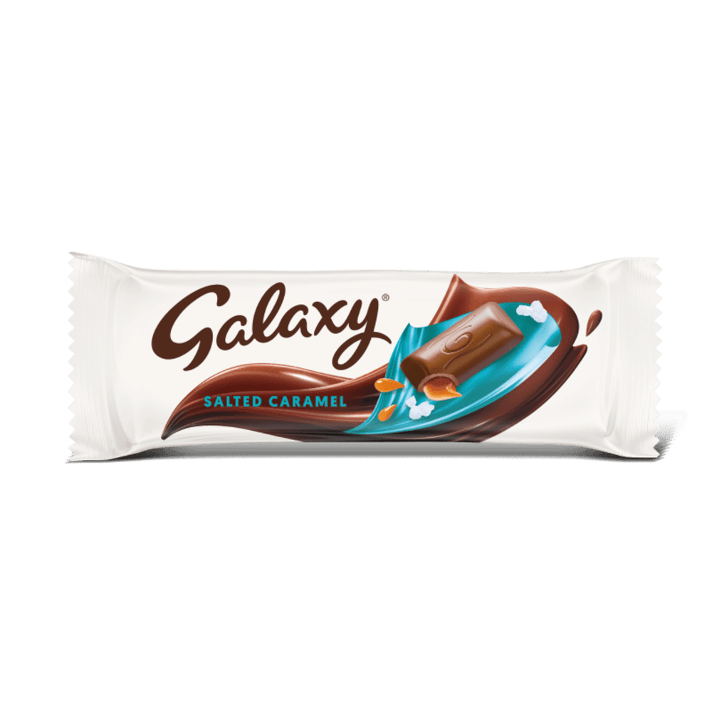 GALAXY Salted Caramel Chocolate Bar 135g Mars