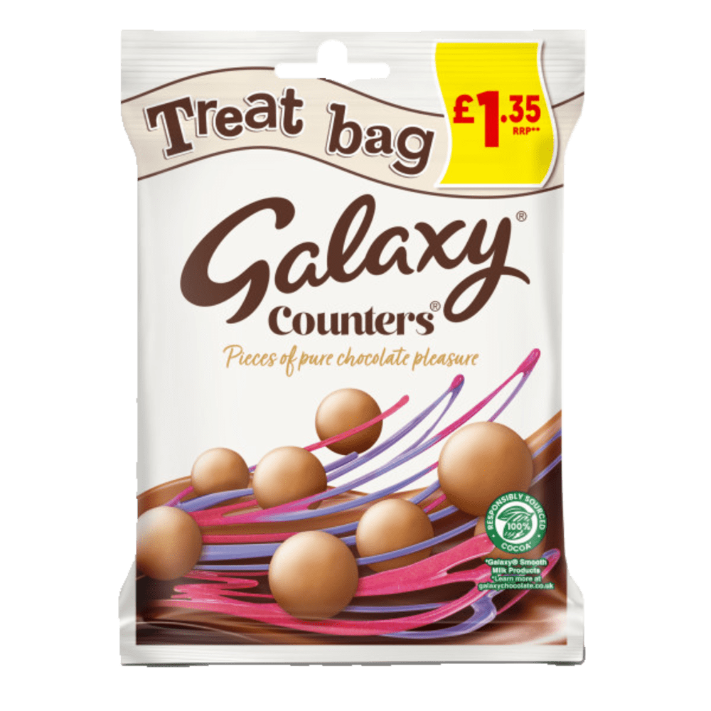 GALAXY Counters Milk Chocolate Buttons Treat Bag